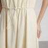 ELLE French Fashion Comfortable Design Patchwork Puff Short Sleeve Dress Women dresses EL51953