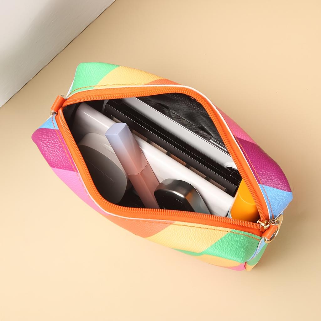 Stylish Crossbody Bag for Women, Colorful Small Square Bag Perfect for Outings, Versatile for Casual And Commuting Use, Makeup Bag