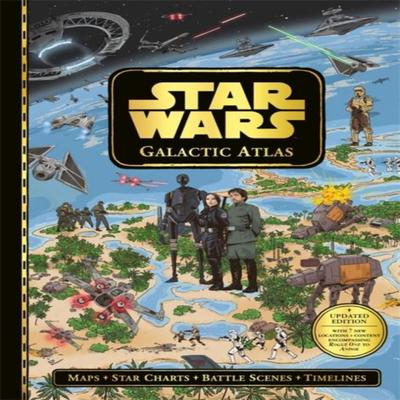 Star Wars Galactic Atlas by Emil Fortune Hardback Book 9781800788312