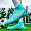 Football Shoes   Unisex Football Boots High Elastic Socks, Training Artificial Captain Outdoor Sports Training Football Shoes