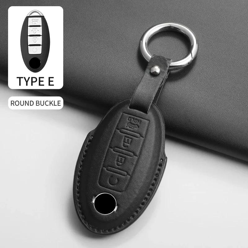 Autoschlüsselhülle Abdeckung Schale Fob für Nissan J11 J10 Versa Maxima Altima Rogue Sentra Murano Trail für Infiniti FX35 QX60 Autoschlüsselanhänger