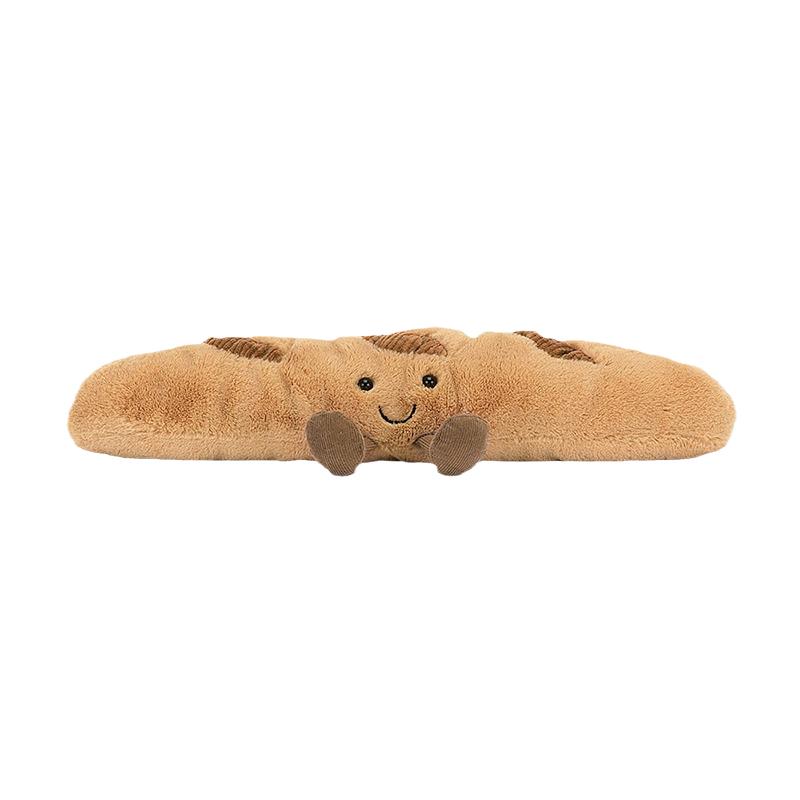 JELLYCAT Fun Food Series Baguette Soft Doll Plush Doll 9cm Height