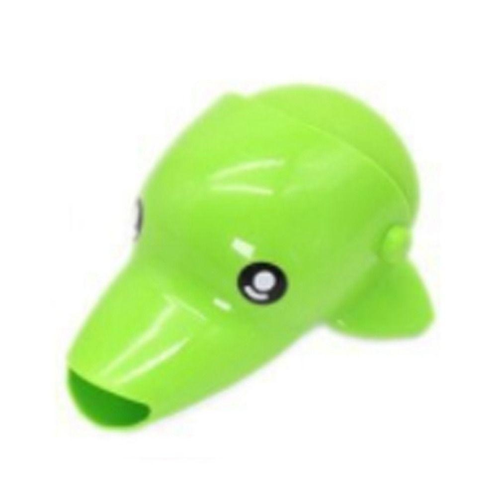 Silicone Baby Washing Helper Splash-proof Cartoon Faucet Extender Cute   Kids Hand Washing