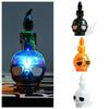 Colorful Halloween Wind Light Scary Atmosphere Electronic Candle Light  Ghost Festival Props