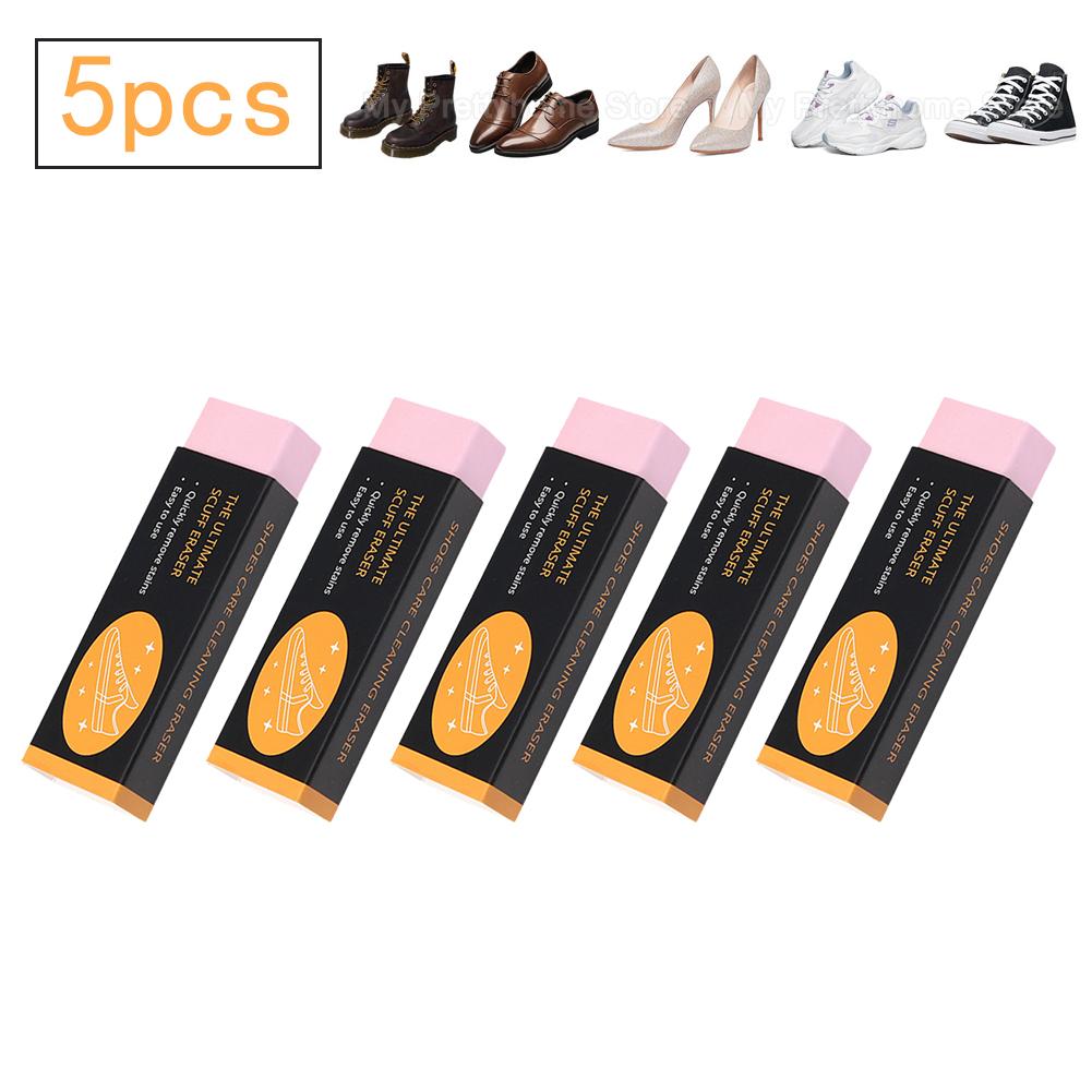 10-3pcs Eraser Shoe Brush Rubber Block Shoes Cleaning Erase Decontamination Shoe Brush Suede Sheepskin Leather Cleaning Brush