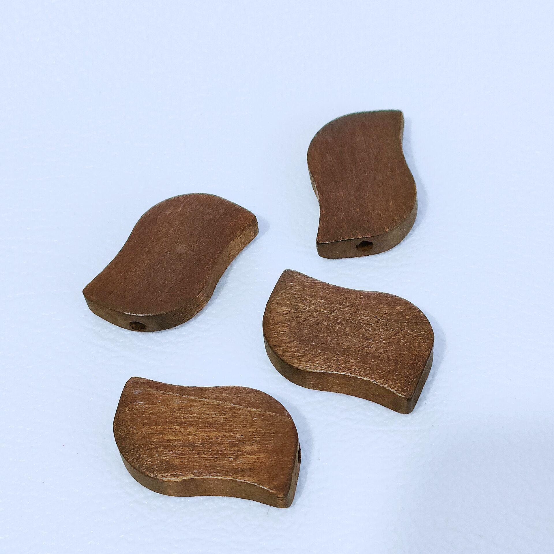 

Набор для самостоятельного изготовления украшений: 2,9 см S-образные деревянные бусины для изготовления ожерелий и браслетов 2.9cm x 1.9cm темный кофе