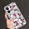 Case for Xiaomi Redmi Note 14 Pro Plus 10S 11 A4 11S 14C 12S 9 10 13C Note 13 12 Soft Phone Cover Fashion Hello Kitty