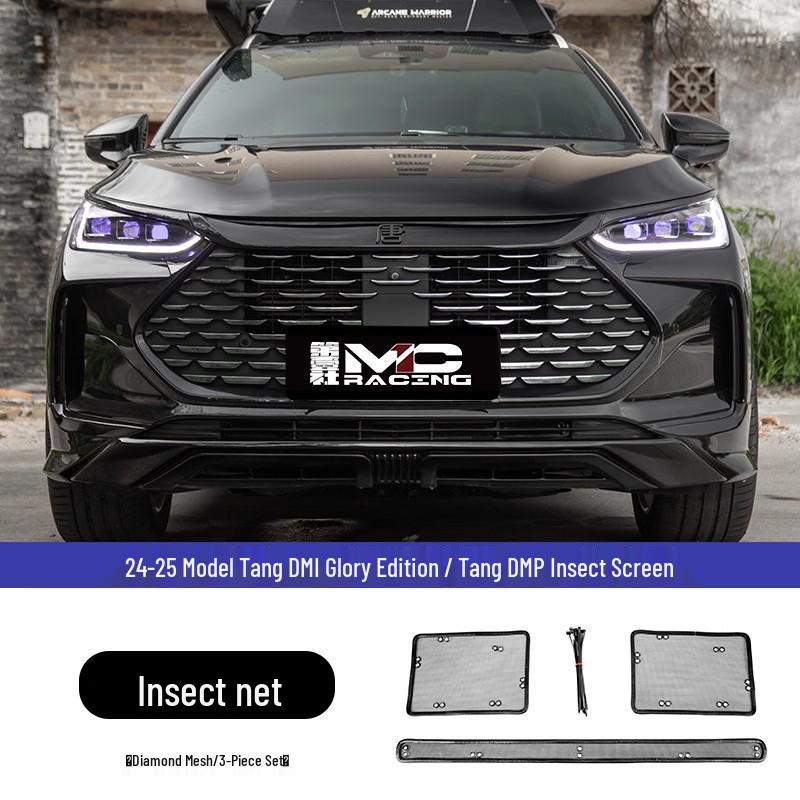 BYD Tang Grille Buckle Insect Net – No Disassembly Needed, DMP/DMI Debris Protection