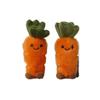 Carrot Soft Plush Doll With Cartoon Style Suitable For Backpack Decor And Giftgiving