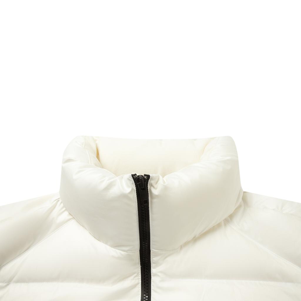 Li Ning Sports Lifestyle Series Fan Style American Casual Fashion Windproof Water-Repellent Loose Warm Comfortable Couple Down Jacket AYMV439-1