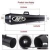 Universal M4 Motorcycle Exhaust for Kawasaki, Yamaha, and Sportbikes