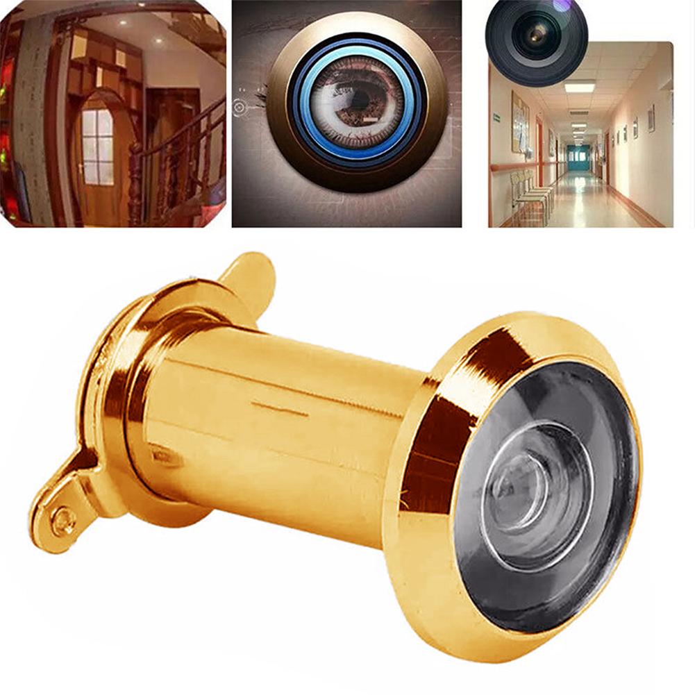 220 Degree Door Viewer Door Peephole Viewer Wide Angle Eye Sight Hole Glass Lens 50-70mm Anti-theft Security Door Hardware