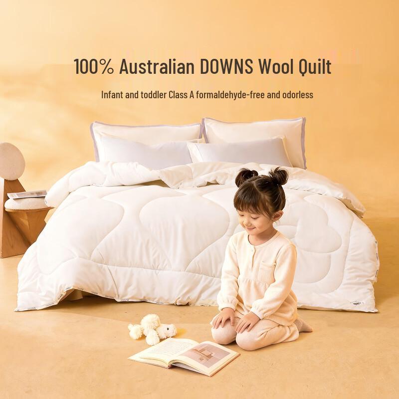 Mercury Home Textiles 100% Pure Wool Winter Quilt