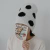 Women's Alpaca Long Men's Dot Hat