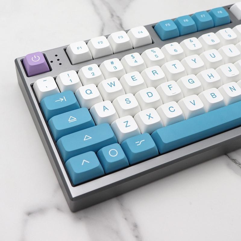 138 Keys PBT Keycaps DA Profile DYE SUB Personalized Fruit Yogurt Game Keycap For MX h Mechanical Keyboard