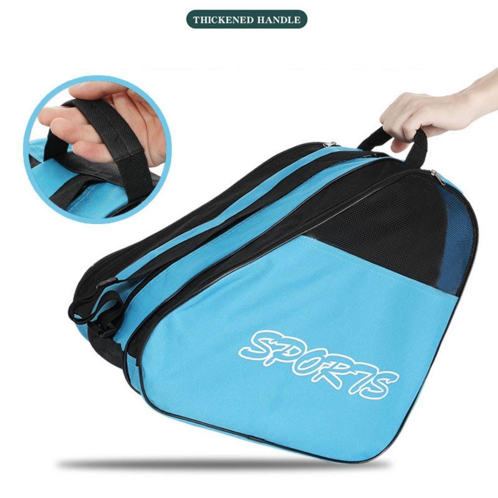 Large Capacity Roller Skates Bag Breathable Skating Shoes Case Ice Skating Bag  Inline Skates