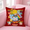 Cute R-Rainbow B-Brite Cushion Cover Comfortable Reversible Pillow Cover Ideal For Car Sofa Bedroom & Beyond