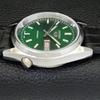 JAPAN VINTAGE SEIKO 5 AUTOMATIC REFURBISHED MENS GREEN DIAL WATCH a440574-4 Sk-a440574
