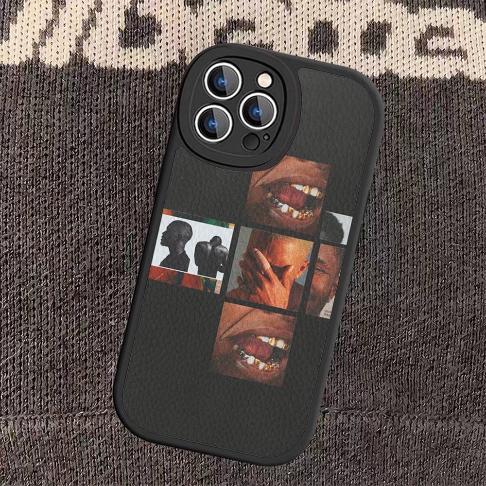Frank Ocean Blond Leather Phone Case For iPhone 16 15 14 Pro Max Plus 13 12 11 Silicone Cover