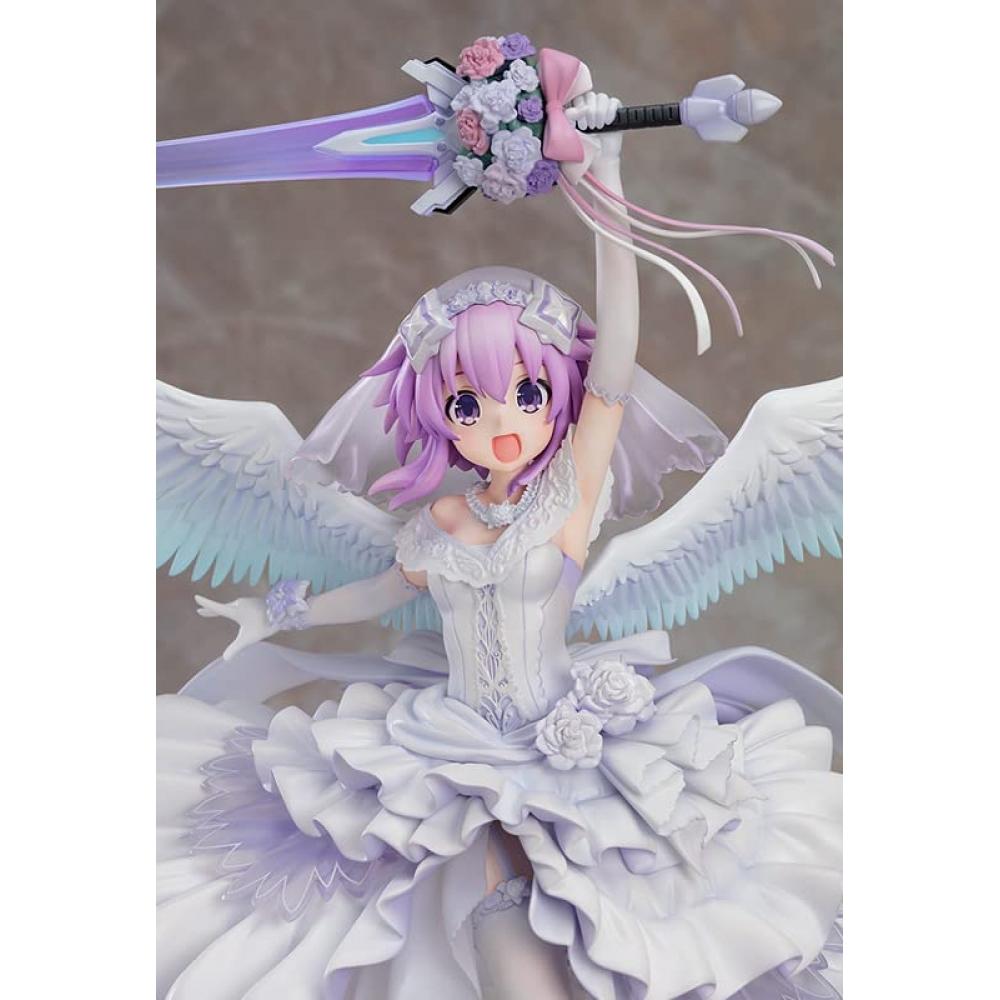 Hyperdimension Neptunia Neptunia Little Purple Ver. Figurine finie peinte en plastique à l'échelle 17