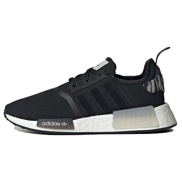 Adidas NMD_R1 Black White Marble Women Sneakers Core-Black Cloud-White Grey-Two IE9611