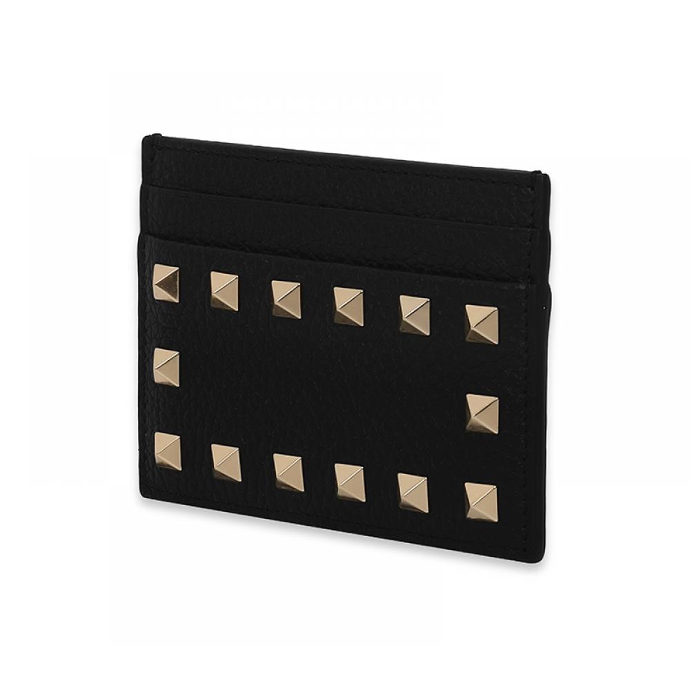 Valentino Rockstud Card Wallet P0486 Vsh 0no