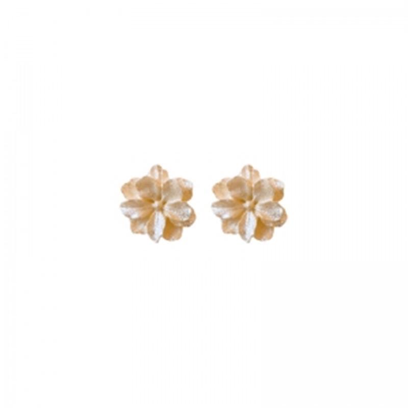 2024 Elegante Schlichte Blumenohrringe - Leichter Luxus-Mode