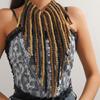 Boho Stil Perlenkette Ohrringe Set Quasten Designs Schmuck Afrikanischer Perlen Schmuck Perlen Ohrringe für Frauen