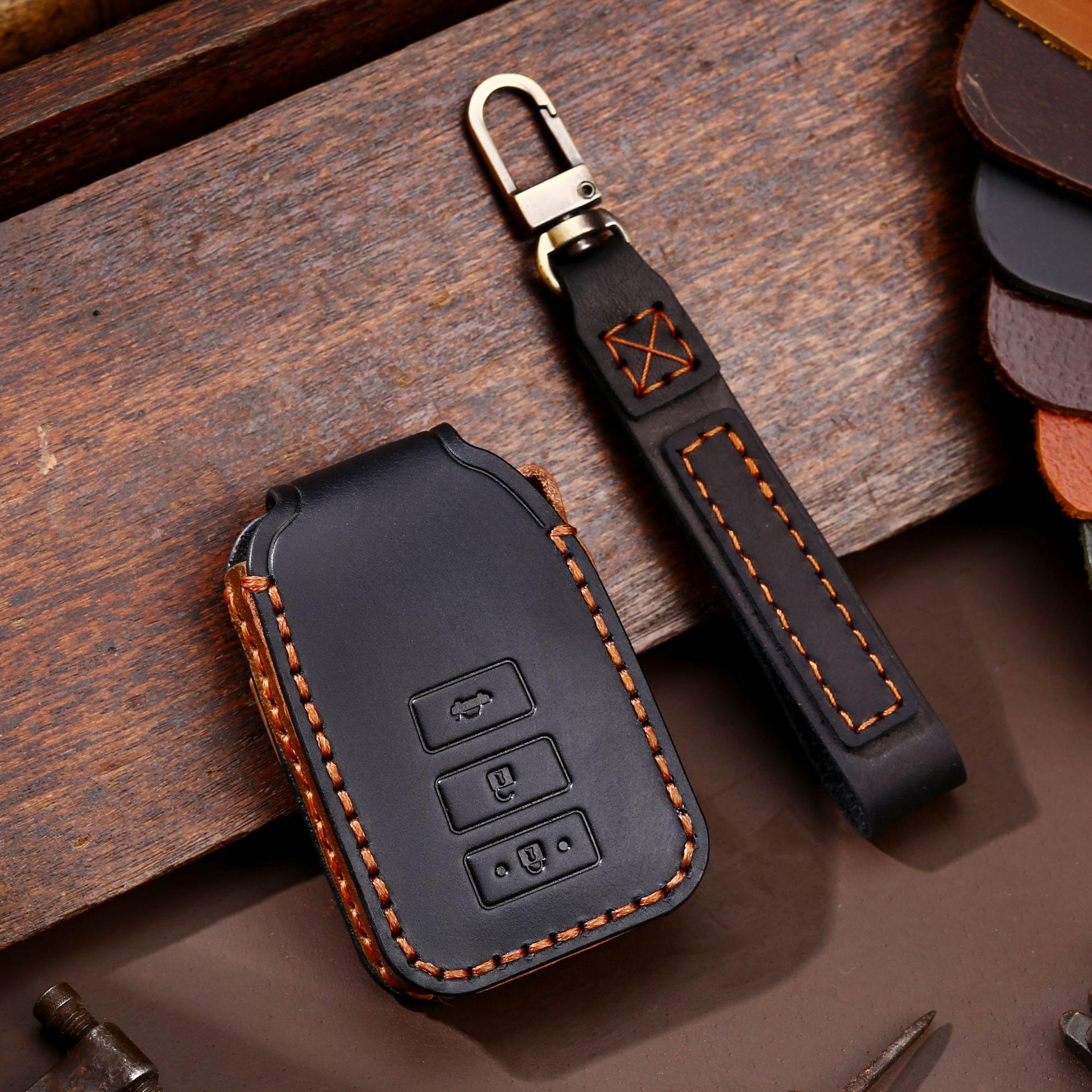 

South East Asia Car Key Bag Suitable for Toyota Key Case Yaris Toyota Special Car Key Bag Genuine Leather