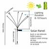 IP65 Waterproof Solar Firefly String Lights 6 LED Wind Motion LED Garden Lights Creative Personalized New Upgraded