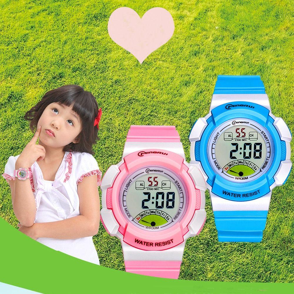 

Светящиеся электронные часы, красочные наручные часы, новые спортивные часы для детей