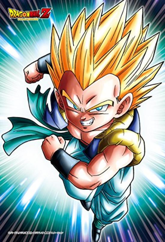 ENSKY Jigsaw Puzzle Dragon Ball Z Super Saiyan Gotenks Mini Puzzle 150-Piece (10x14.7cm)