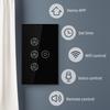 Tuya WiFi Smart Fan Light Switch Touch Panel Switch App Control Voice US Standard Work With Alexa Google Home Speed Regulation