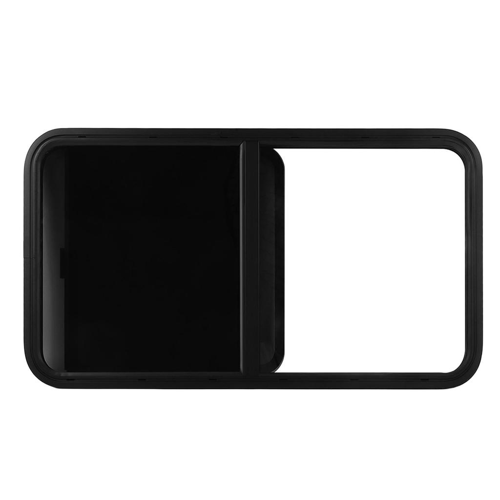 Camper Window Push Pull Style Rounded Corner Waterproof UV Protection Smooth Polished for RV Enginee