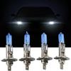 4pcs H1 Halogen Headlight White-Light Lamp High/Low Beam 12V DC 6000K Bulb 55W 2000LM Lumens Car Lights White Light