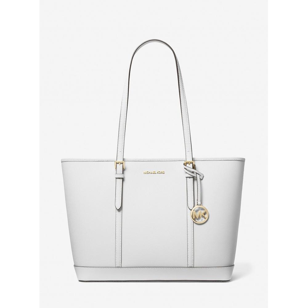 

СУМКА MICHAEL KORS JET SET TRAVEL TOP НА МОЛНИИ БОЛЬШАЯ 35F0GTVT9L1999 БЕЛАЯ ОПТИЧЕСКАЯ