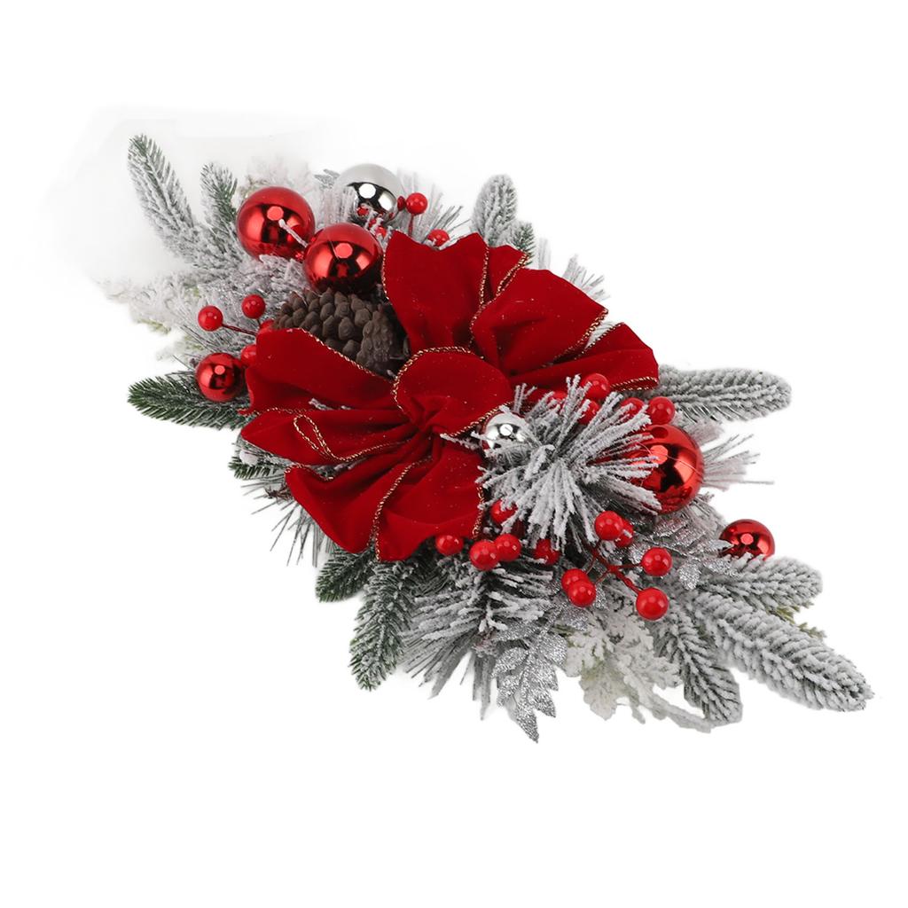 Christmas Staircase Decoration Cordless 60x30cm PVC Exquisite   Stairway   for Table Wall