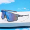 2025 Neue Outdoor-Sport-Radfahrer-Sonnenbrille Für Männer Und Frauen Großes Gestell Winddicht Und UV-Bergsteigerbrille 9356