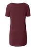 Women's V-Neck Swallowtail Short-Sleeved T-Shirt Set - 3 Pieces, Daily Casual Wear