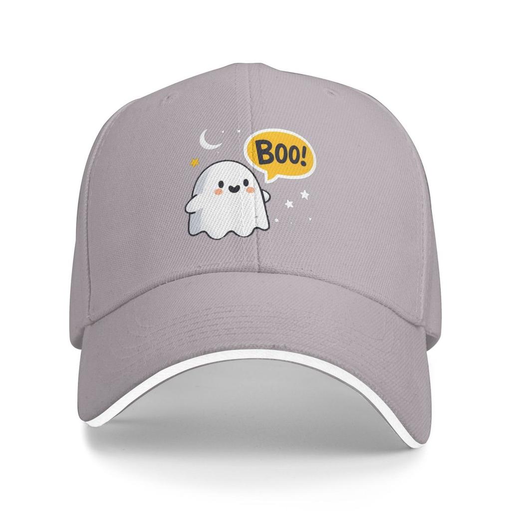 Ghost Of Disapproval BOO Baseball Caps Snapback Baseball Hats Breathable Casual Casquette Outdoor for Men And Women