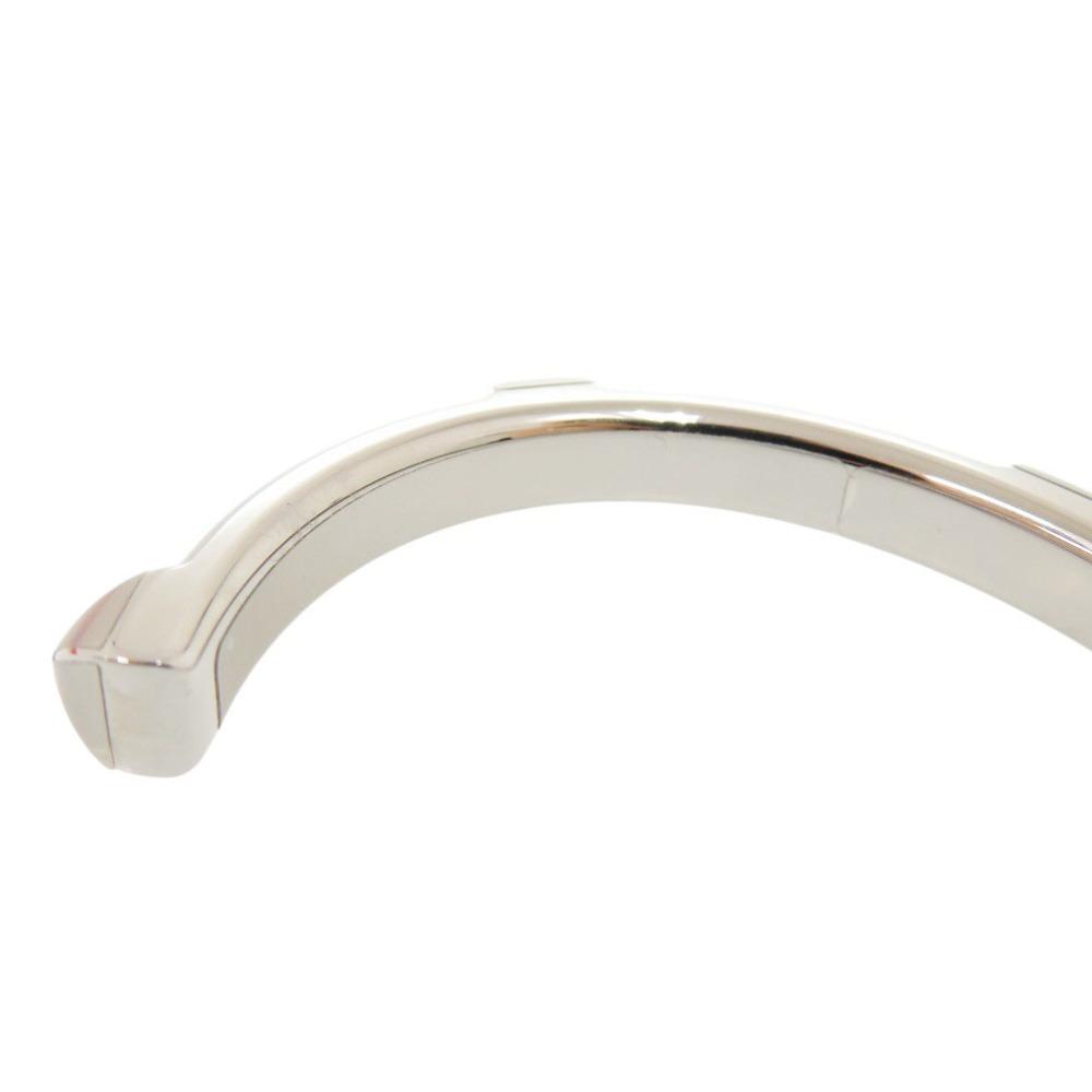 Used AUTHENTIC HERMES H500373 Athena bracelet Argent Metal