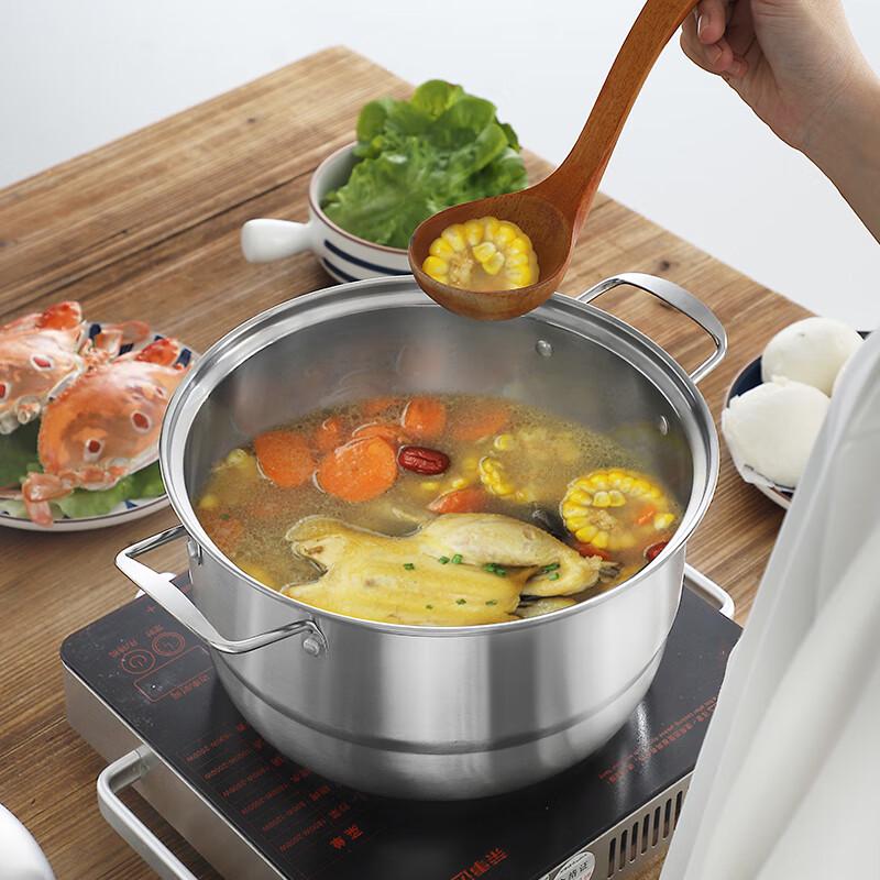Sipang Zenshang 28CM 3-Layer Stainless Steel Steamer Pot