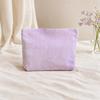 Striped Makeup Bag, Zipper Closure, Durable Portable Cosmetic Storage Bag, for Travel Business Trips And Outdoor Use