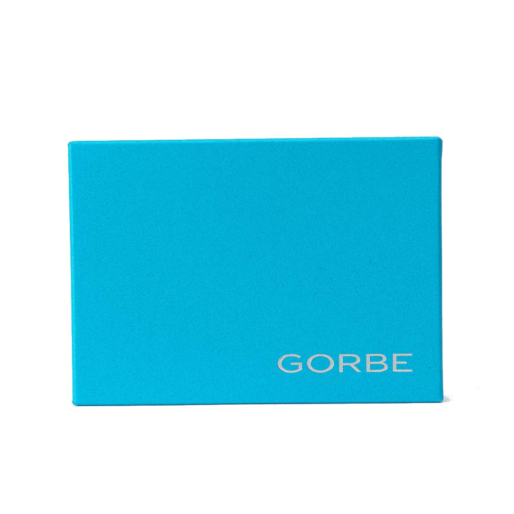 [GORBE] [Golbe] Eyeglass Holder (LilyFleur-de-lis emblem) Made in Italy, Silver