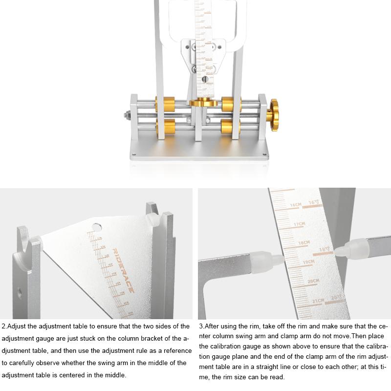 Professional Bike Centering Gauge Balancer For Bicycle Wheel Rim Truing Stand Maintenance Tools BMX Mountain MTB Repair Tool