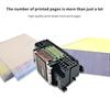 Print Head High Reliability Good Stability Black/Multicolor Simple Assembly Office Printhead for Canon iP7230 iP7240 MG5420 MG5440 MG55400
