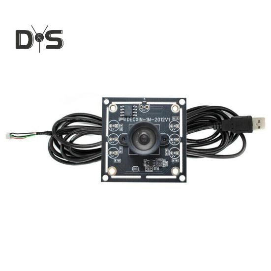 

Модуль камеры Plug-and-Play, универсальная установка, 100 градусов, 1 Мп, USB-кабель, бесплатный драйвер, модуль камеры с ручной фокусировкой чёрный