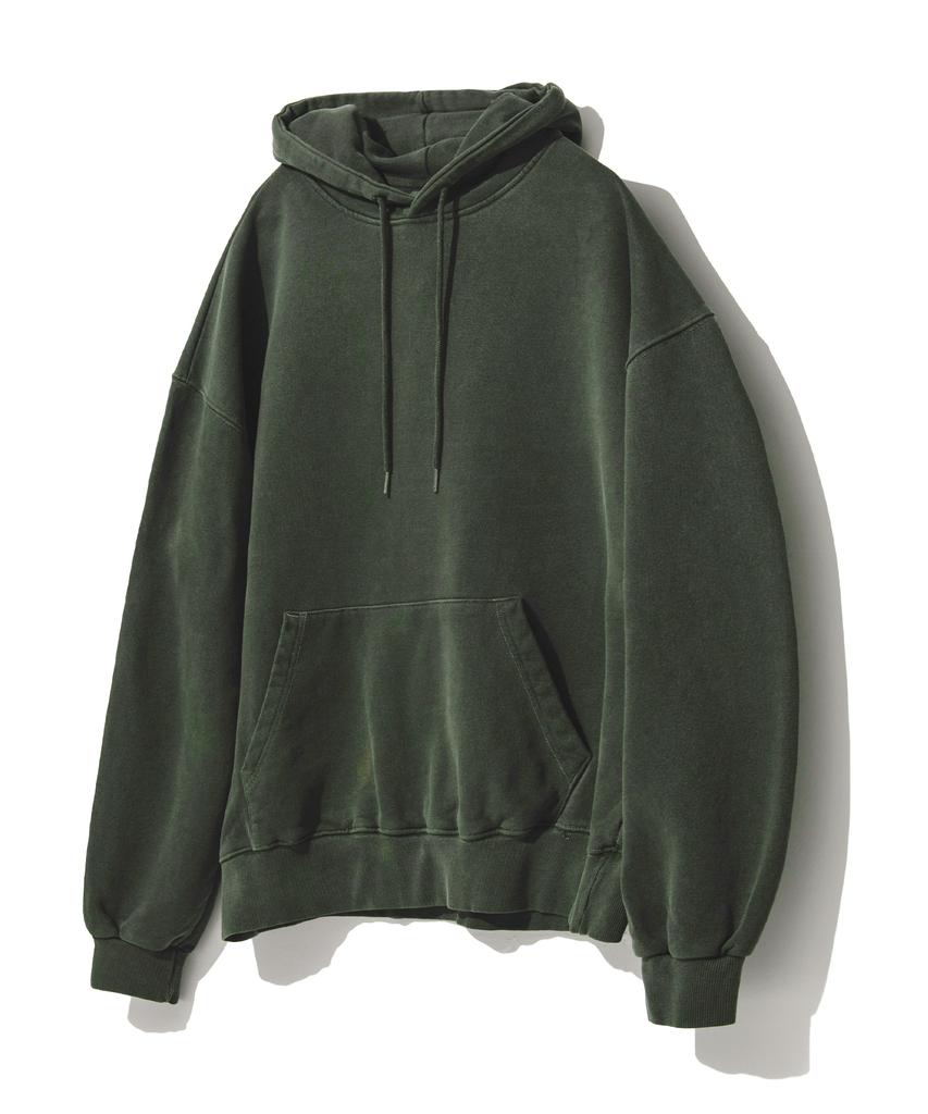 PIGMENT Washed Hoodie - Khaki