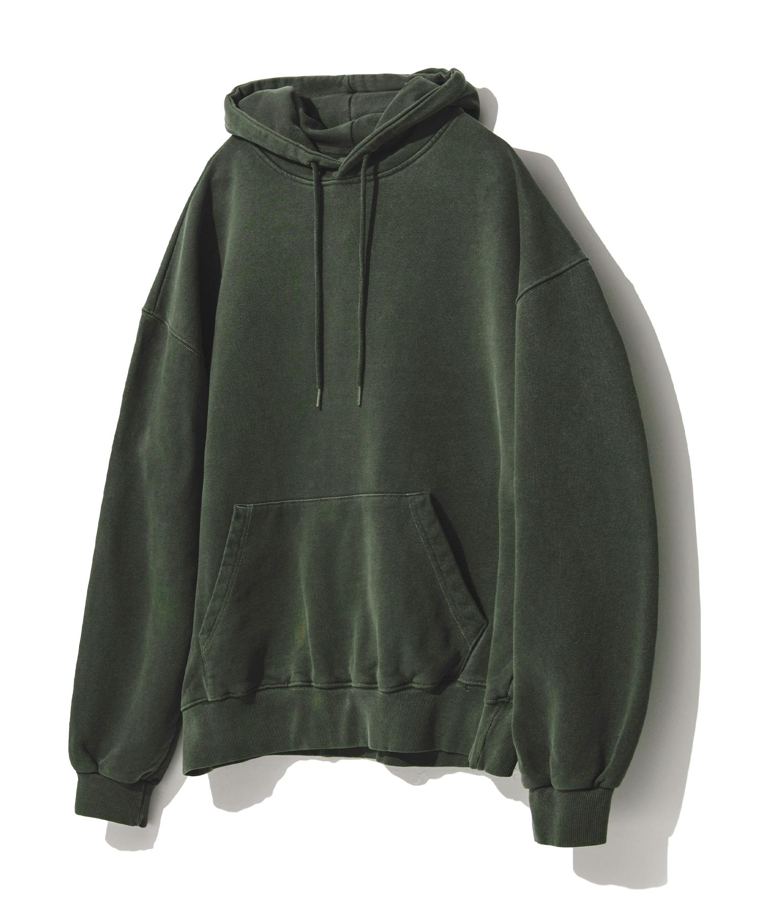 Siest Pigment Washed Hoodie - Khaki Khaki/S