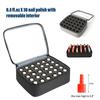 Nail Polish Organiser Case Portable Makeup Bag Travel Storage For Manicurist Nail Polish Storage Box